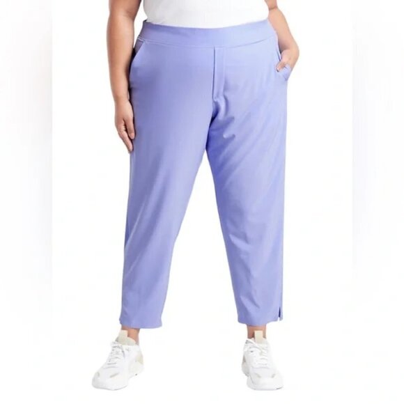 Athleta Brooklyn Ankle Pants Periwinkle Size 22 - Picture 1 of 10